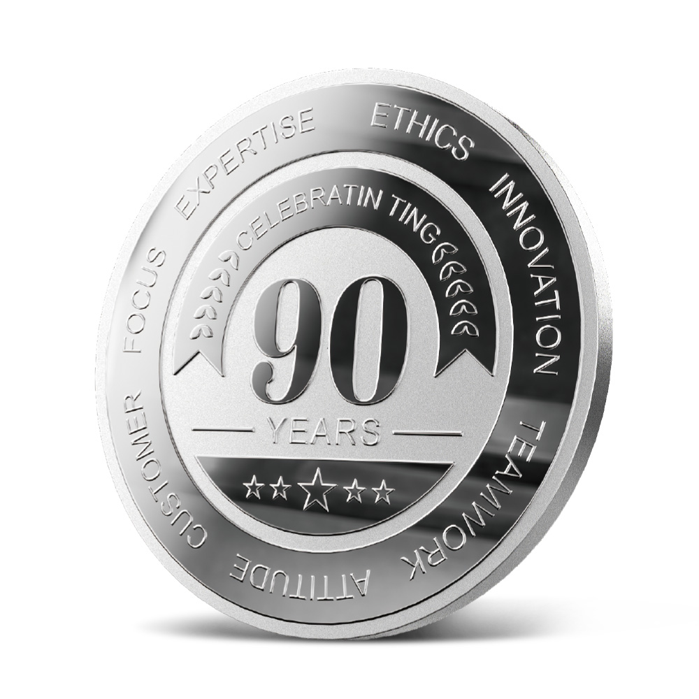 Custom 2D Die Struck Mint Coins 2.25" 3