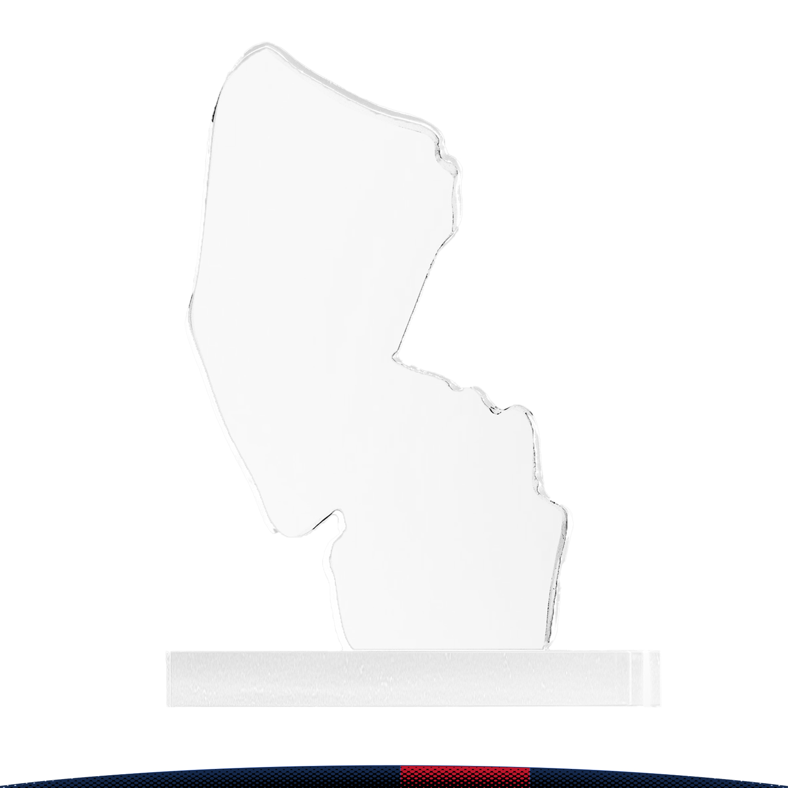 Zpust New Jersey Crystal Award 3