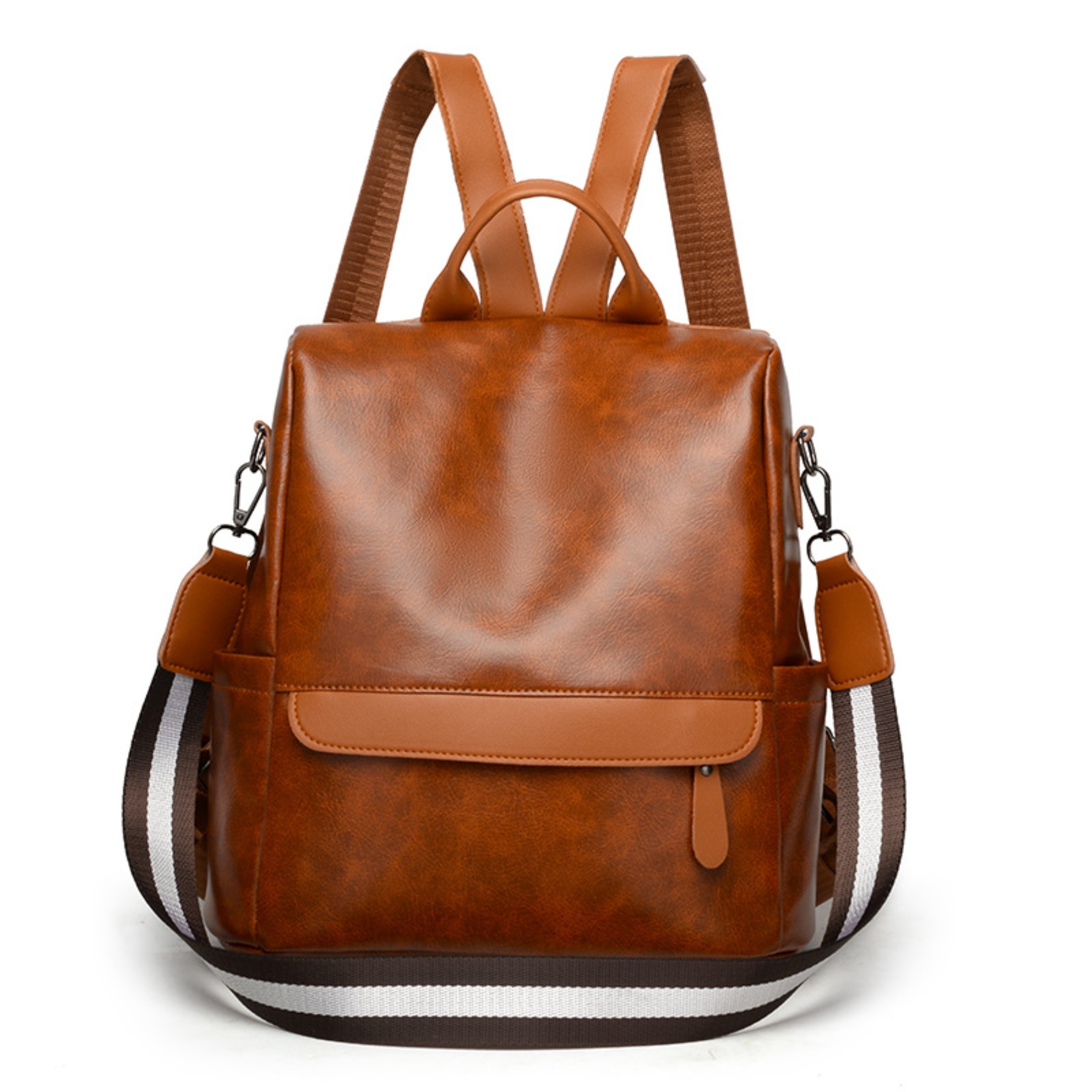 Anti Theft PU Backpack 3