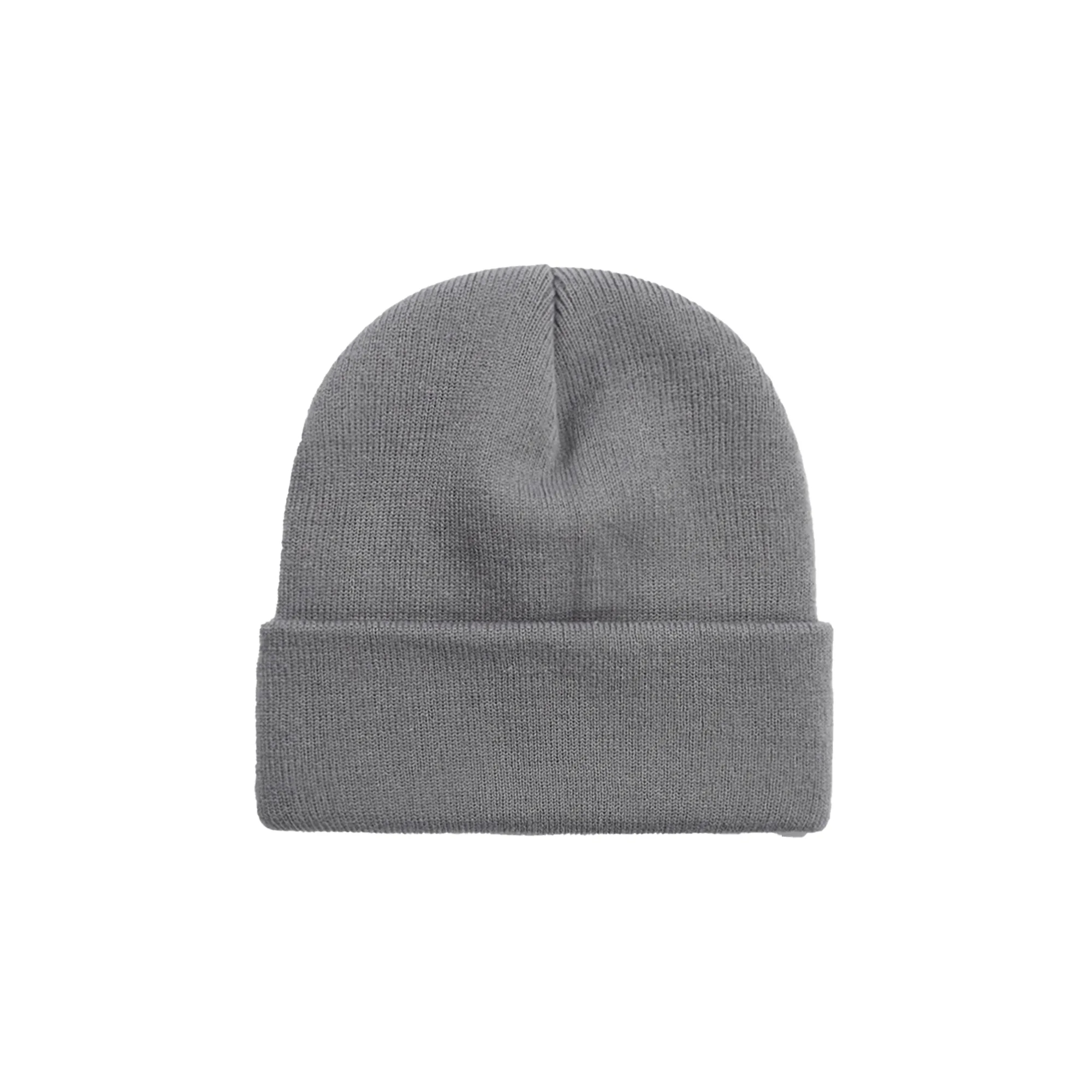 Unisex Knitted Cuff Beanie MOQ30pcs 2