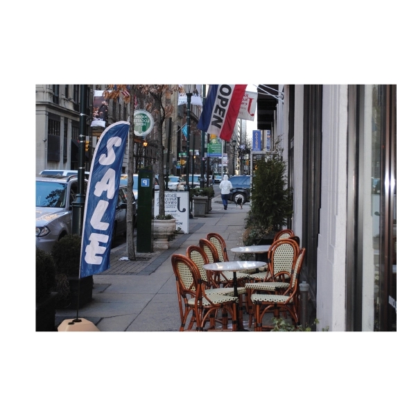 9.5' Advertising Swooper Flag Kit 1