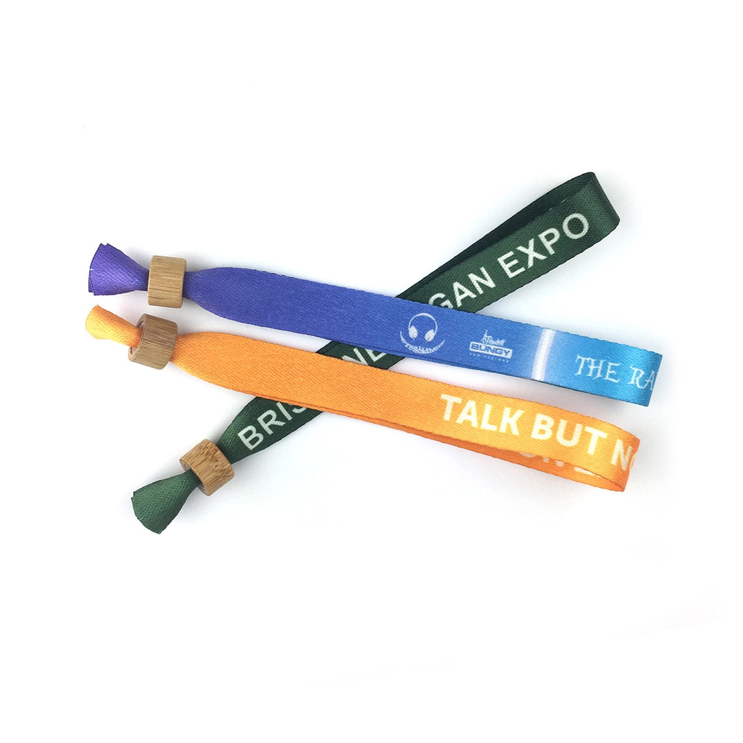 Degradable Wrist Band W/ Wood Bead 8