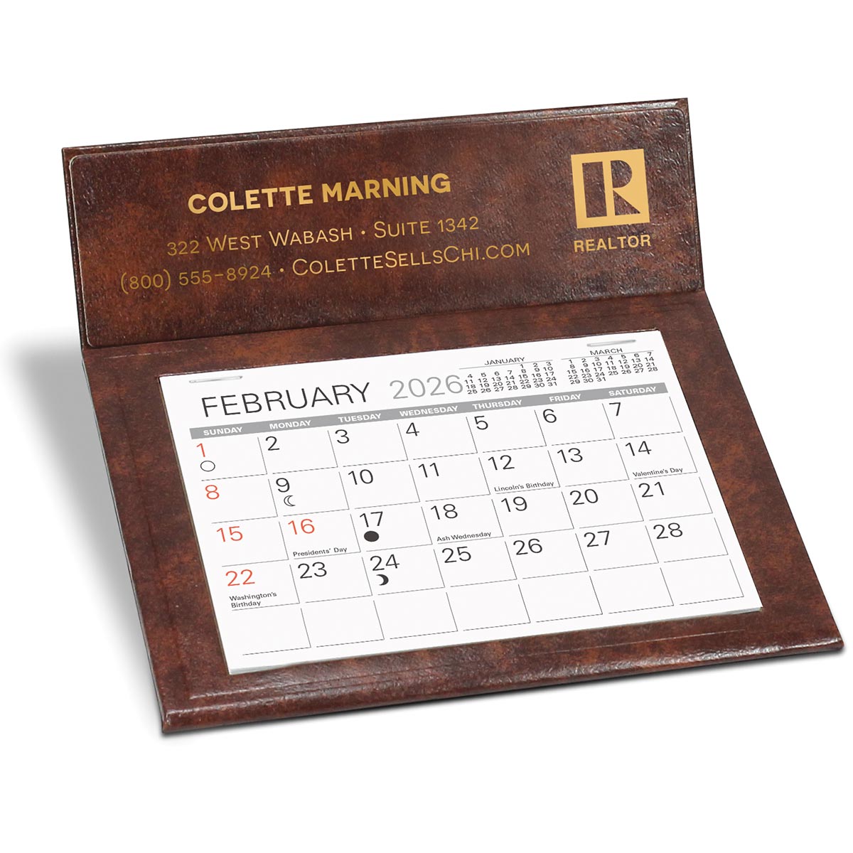 Genoa Desk Calendar 10