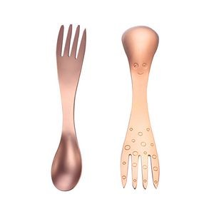 Octopus Dual Heads Fork With Spoon 28