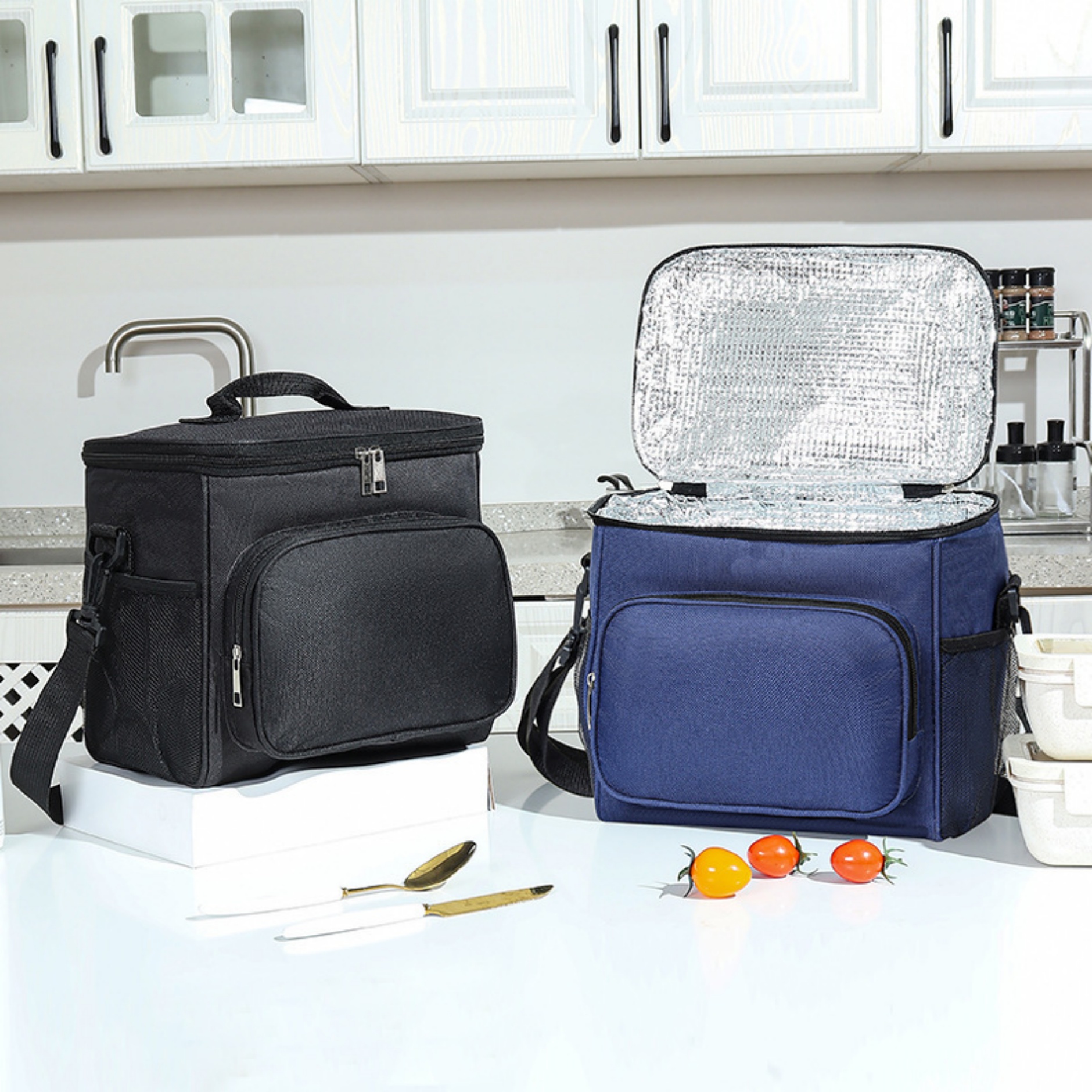 Reusable Insulated Lunch Box Cooler Bag 1