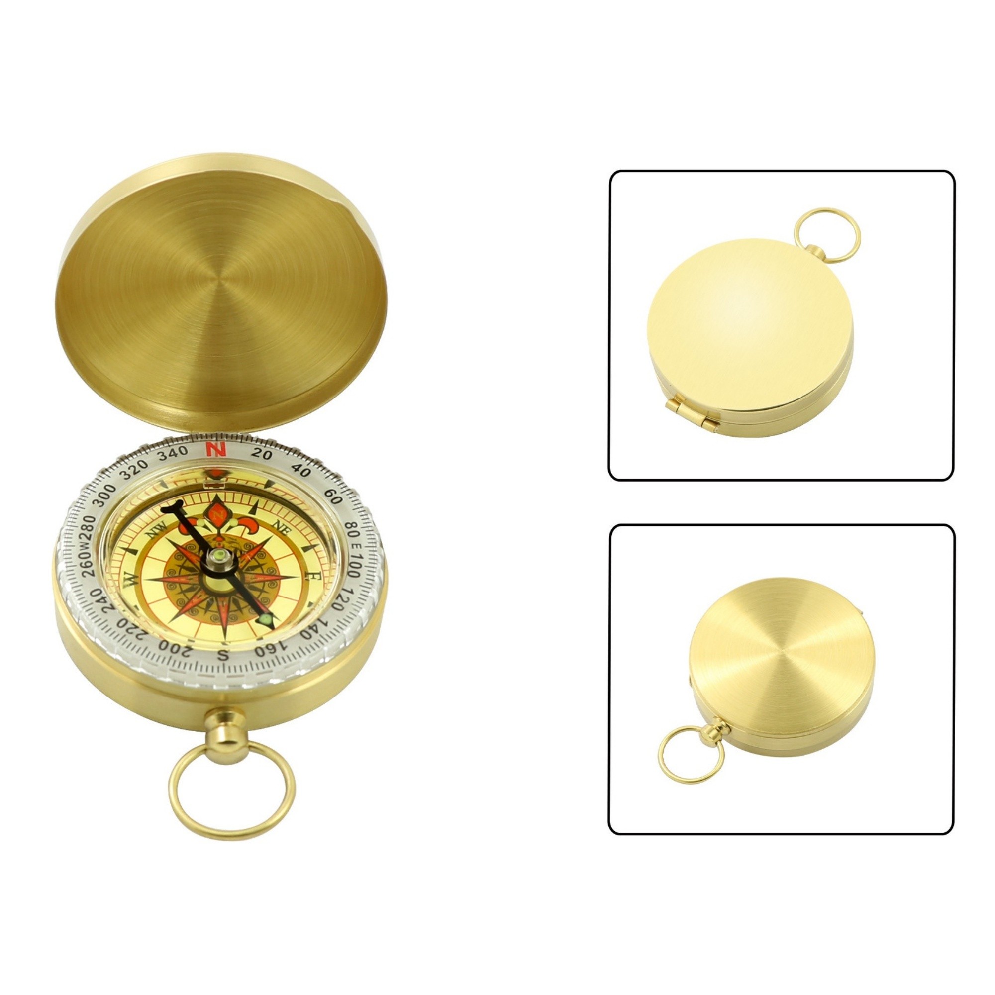 Metal Pocket Compass 2