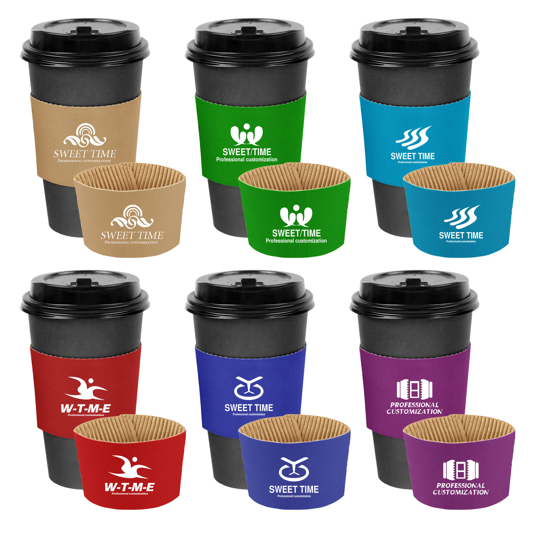 Kraft Coffee Cup Sleeve 1