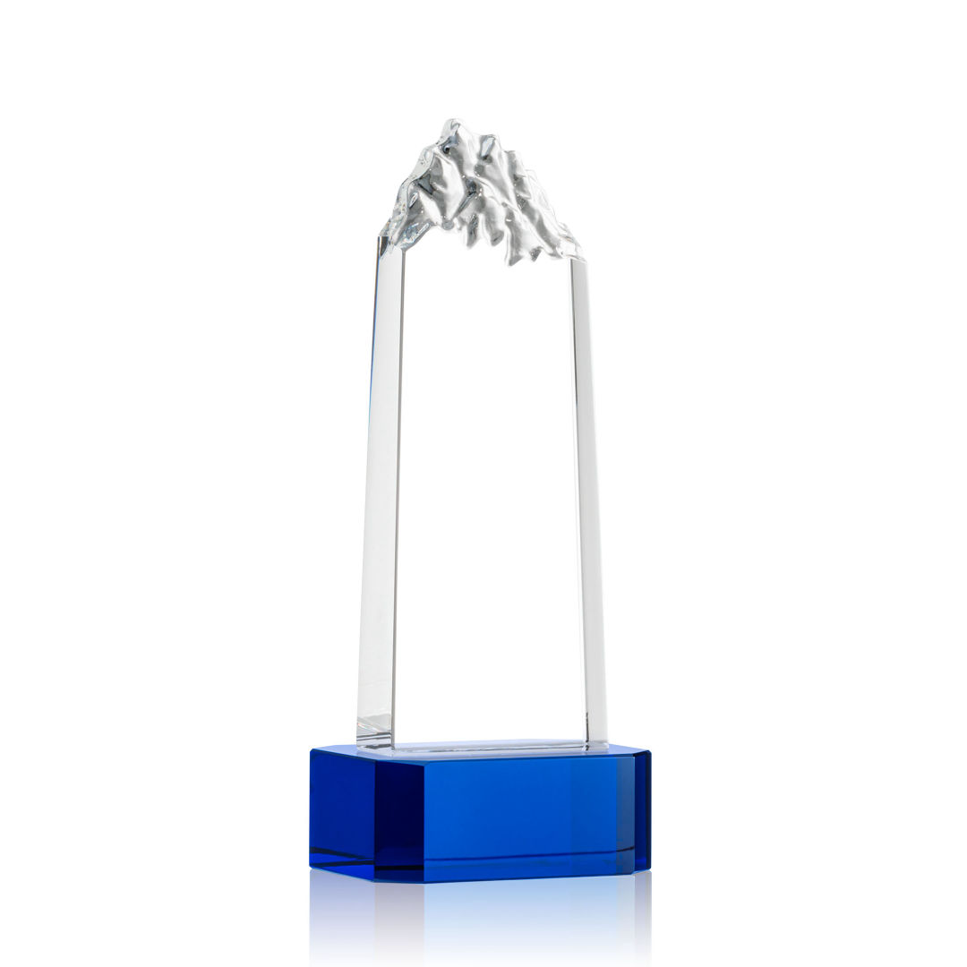 Himalayas VividPrint™ Award on Base - Blue 7