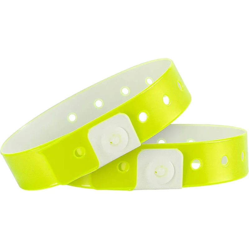 PVC Event Wristband with Adjustable Holes 4