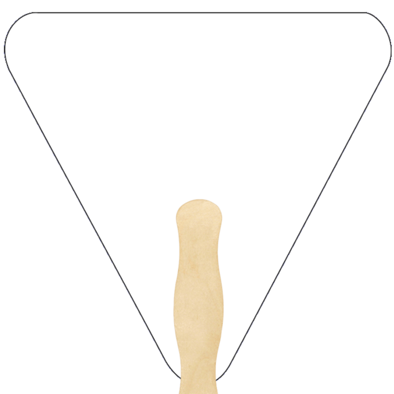 Triangle Hand Fans 8