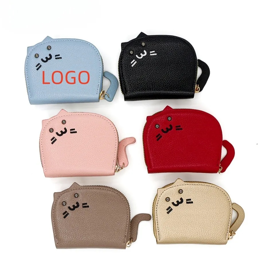 Cartoon Cat Zipper Card Bag 1
