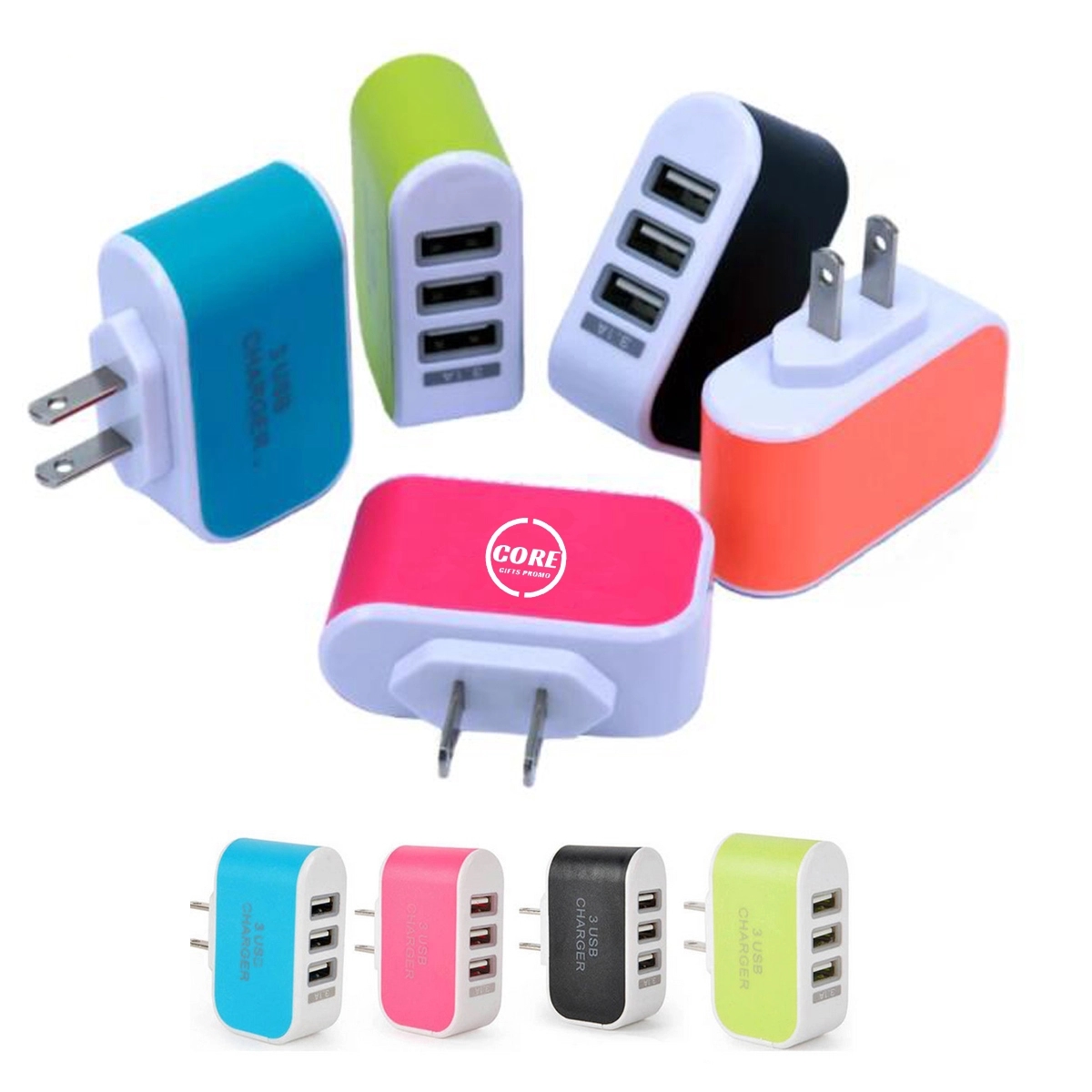 3 USB Wall Charger 1