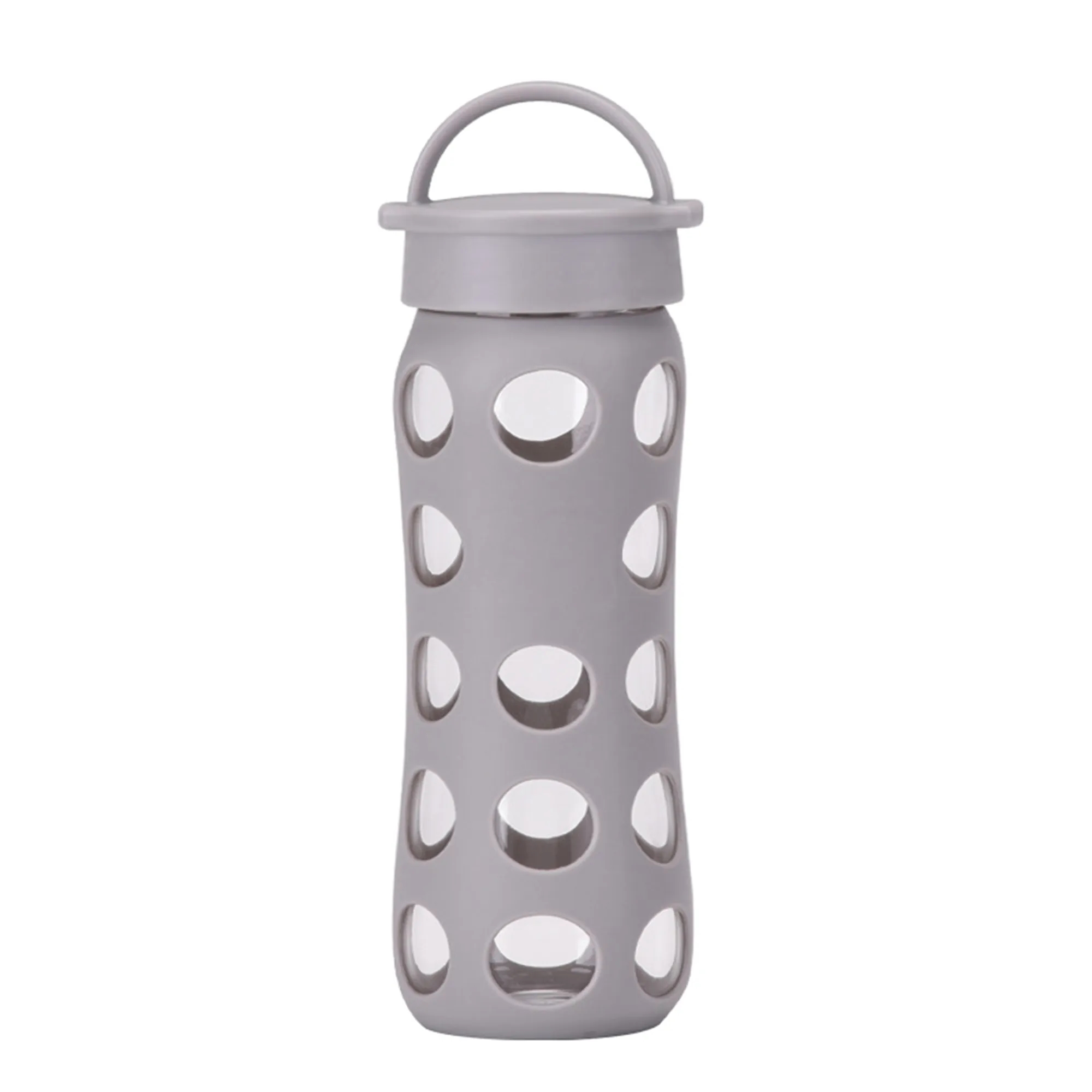 16oz Borosilicate Glass Cup With Silicone Sleeve 5