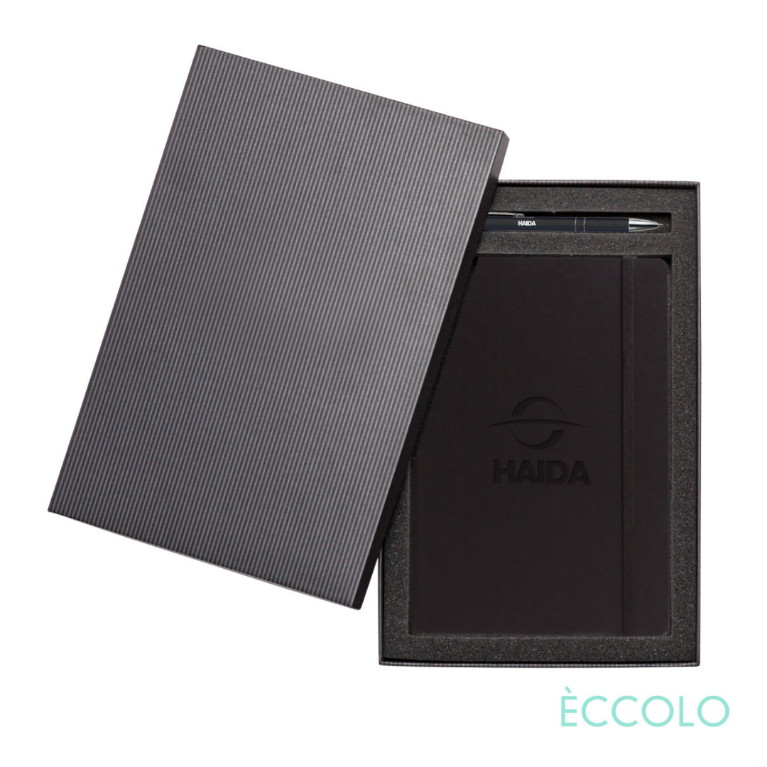 Eccolo® Techno Journal/Clicker Pen Gift Set - (M) 6