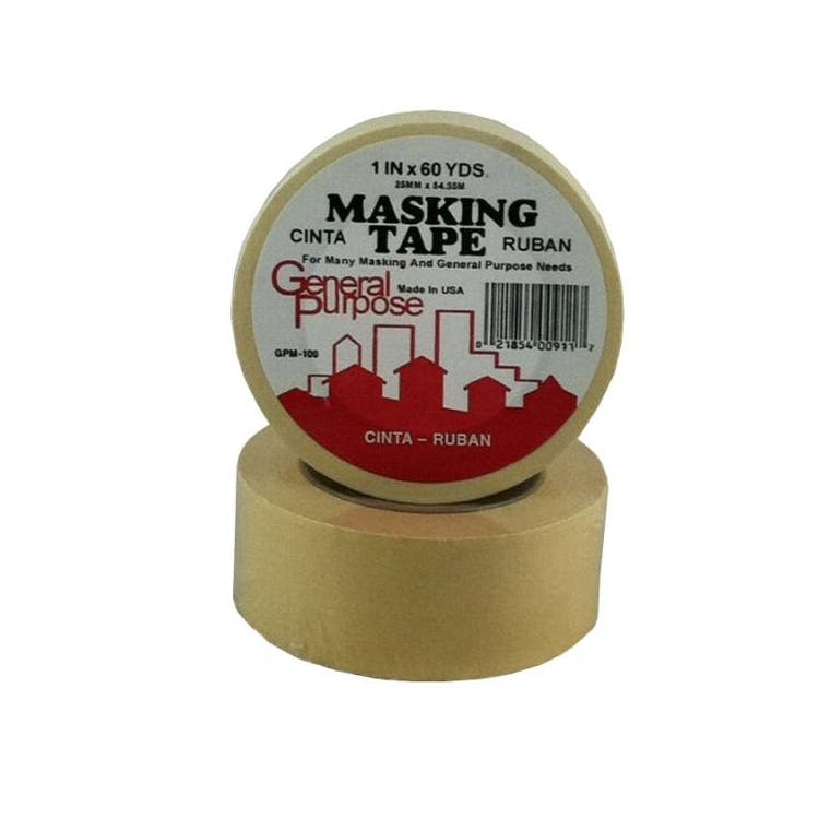 Masking Tape - General Purpose Seconds 1" x 60 yds 1