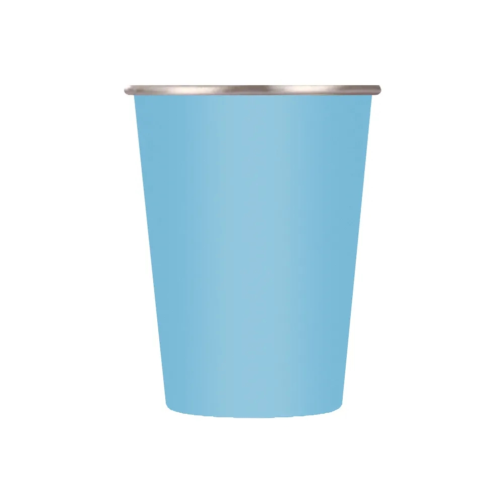 Stackable 304 Stainless Steel Camping Cup Set 6