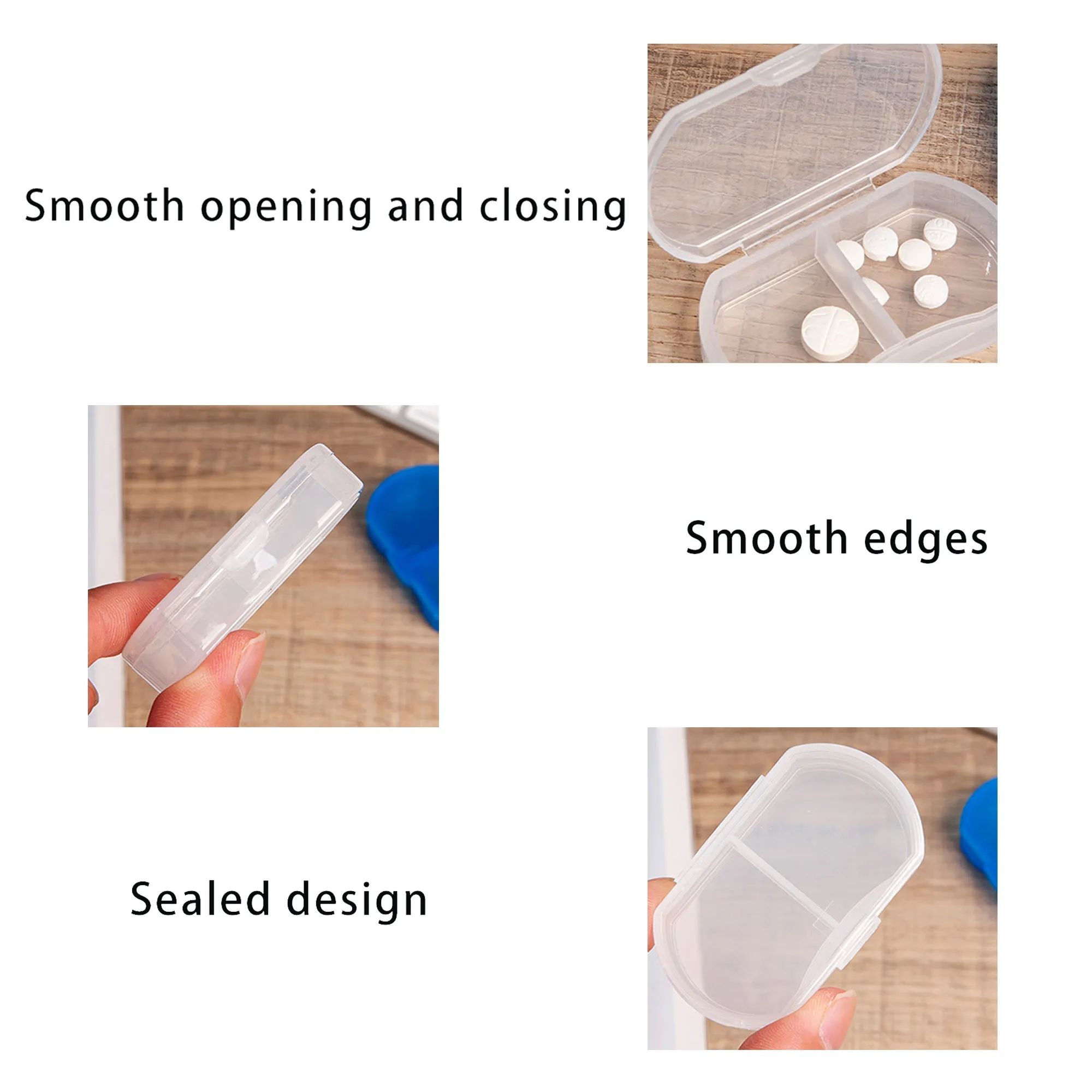 Plastic Pill Storage Box 3
