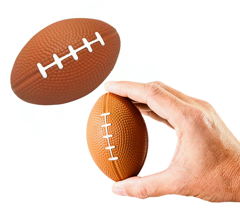 Rugby Shaped Stress Reliever Ball 3