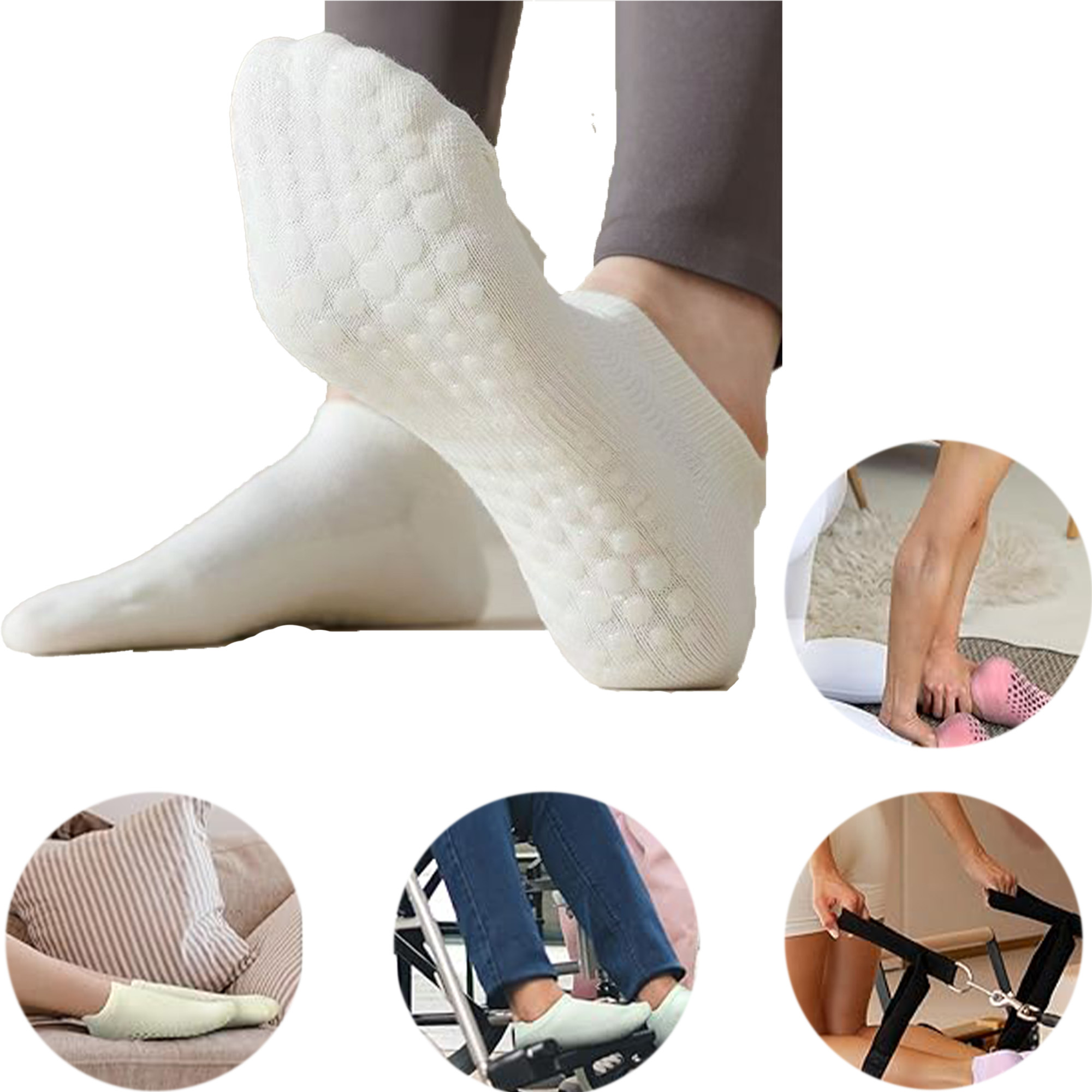 Ankle Athletic Pilates Sock 2