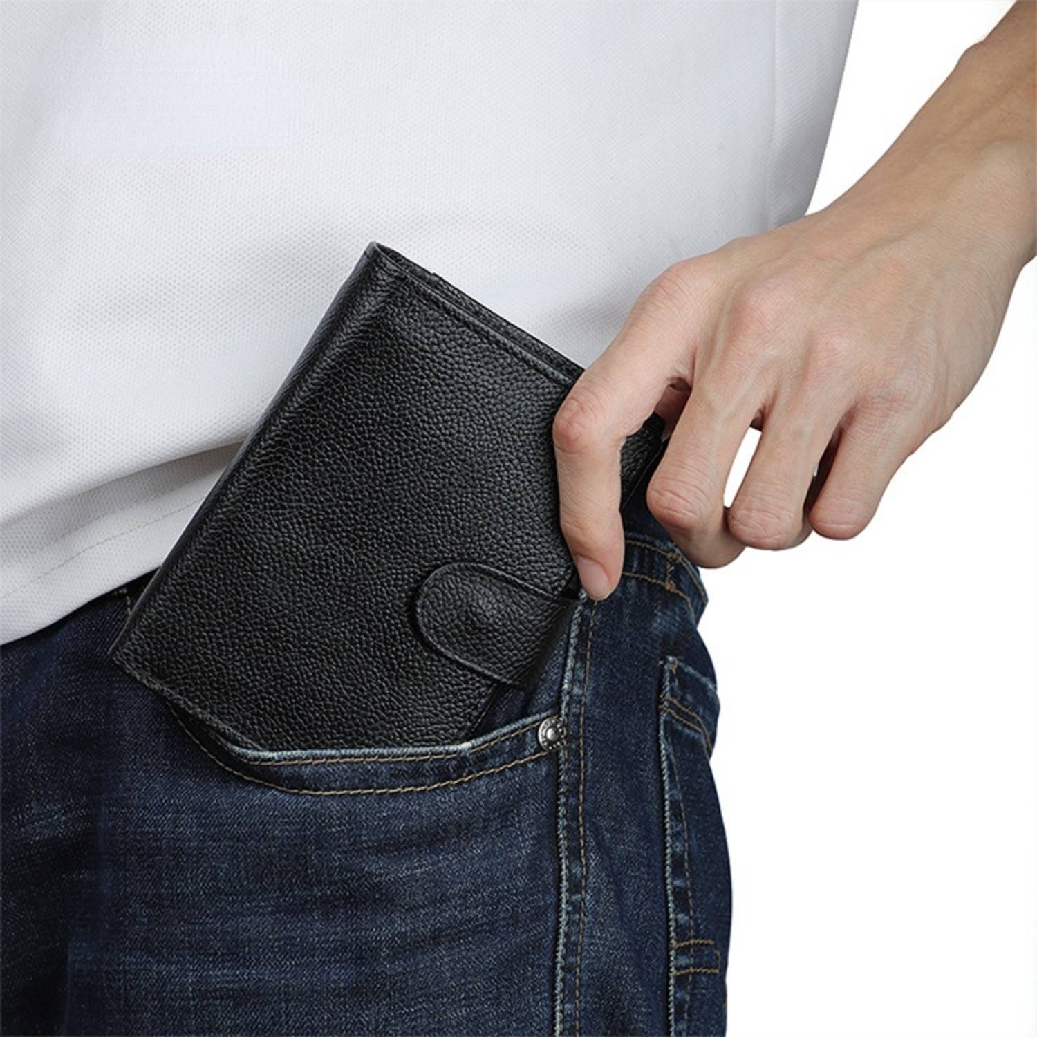 Genuine Leather RFID Wallet 3