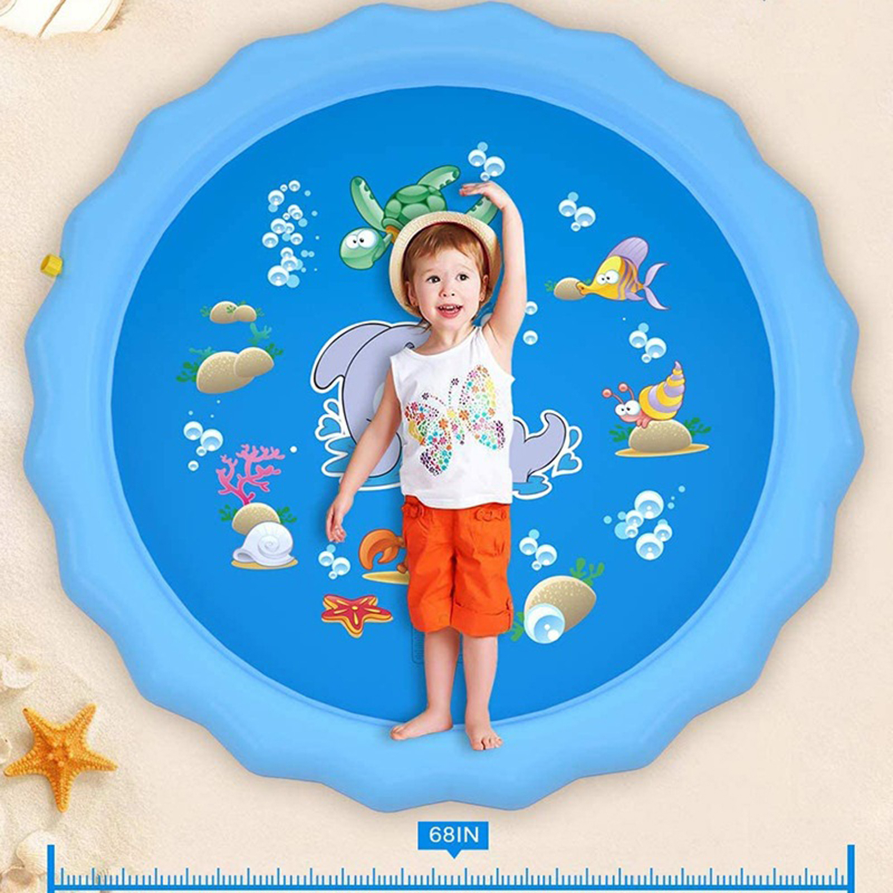 Backyard Water Toy Splash Pad 3