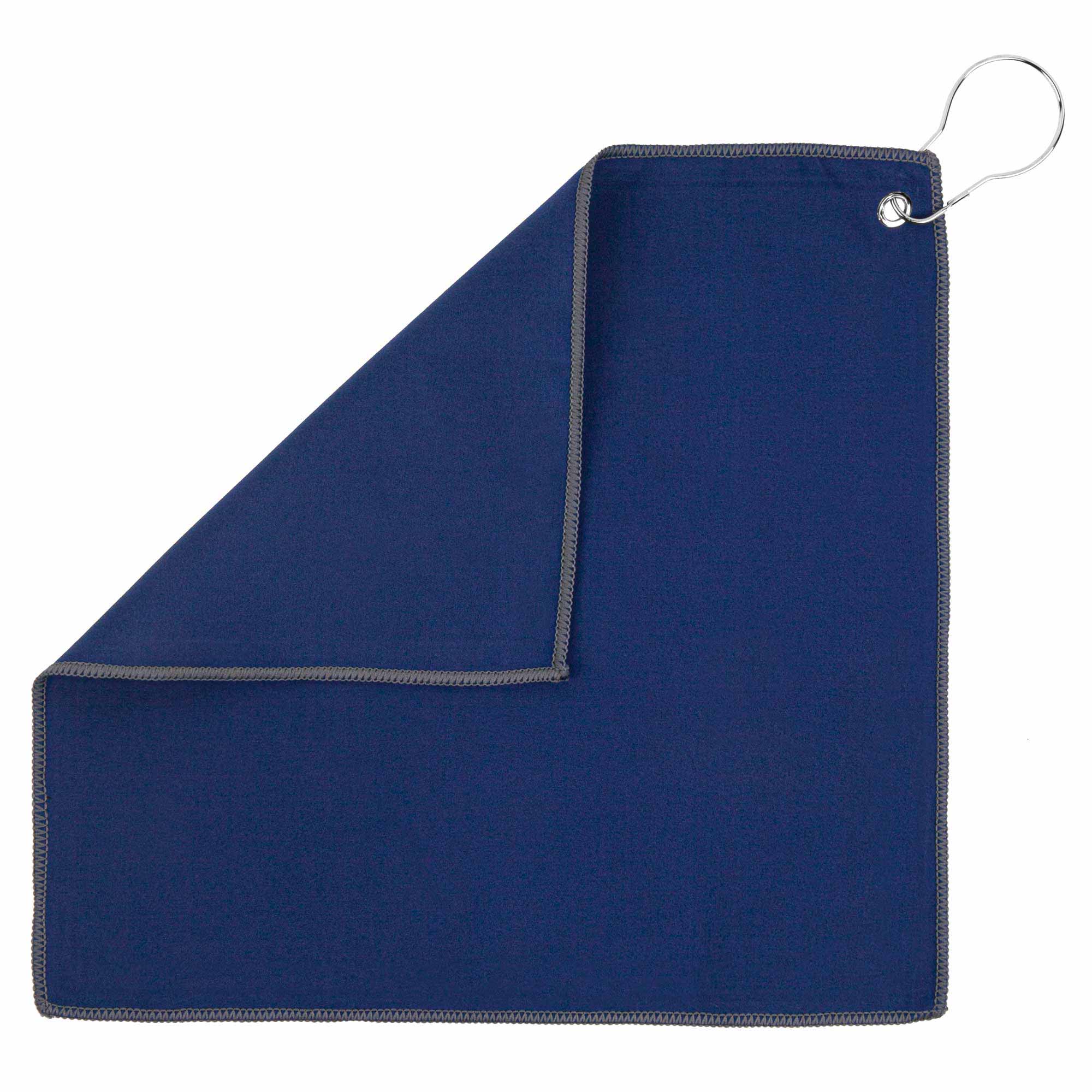 12x12 Recycled Golf Towel with Carabiner 10