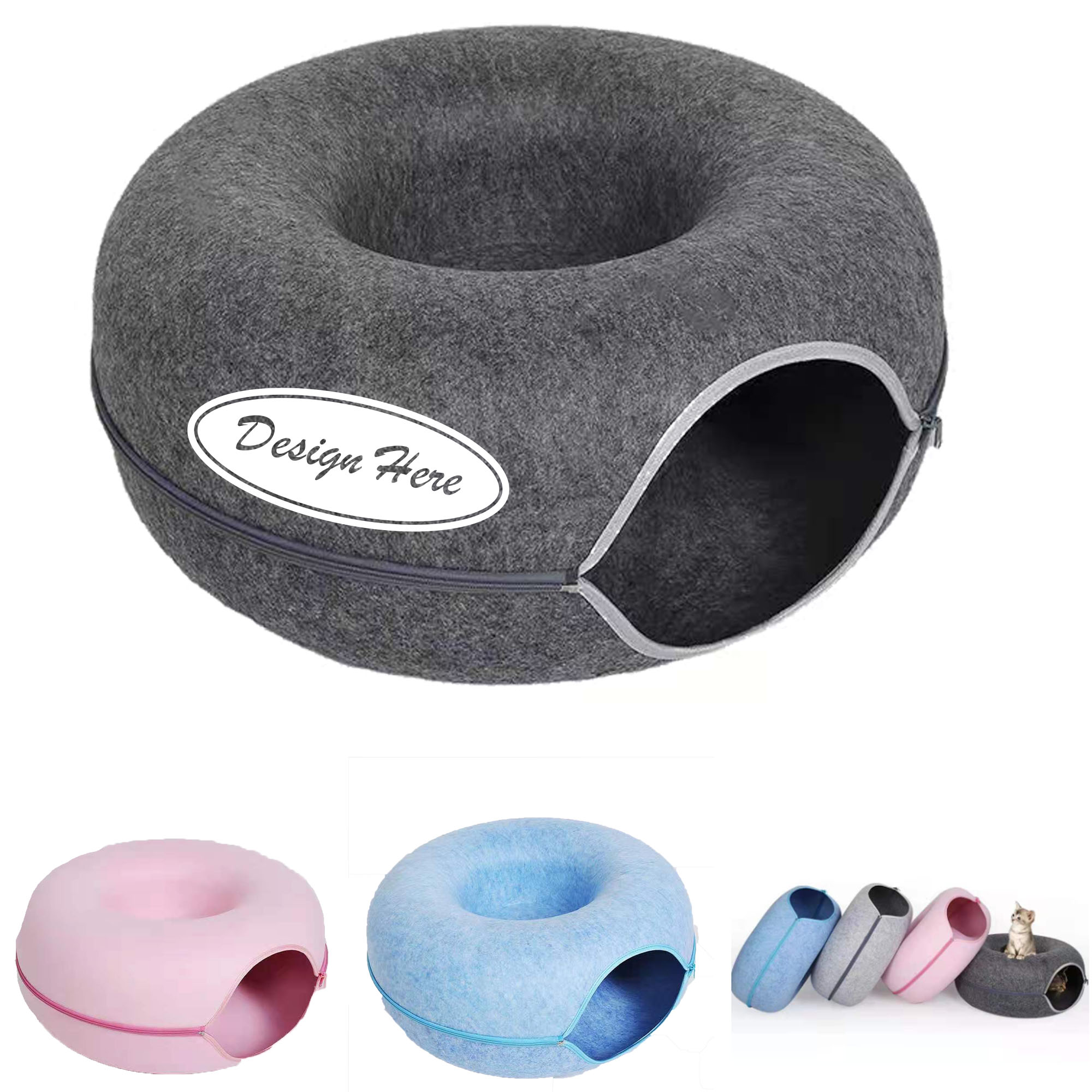 Cozy Cat Tunnel Perfect for Hiding and Playing 2