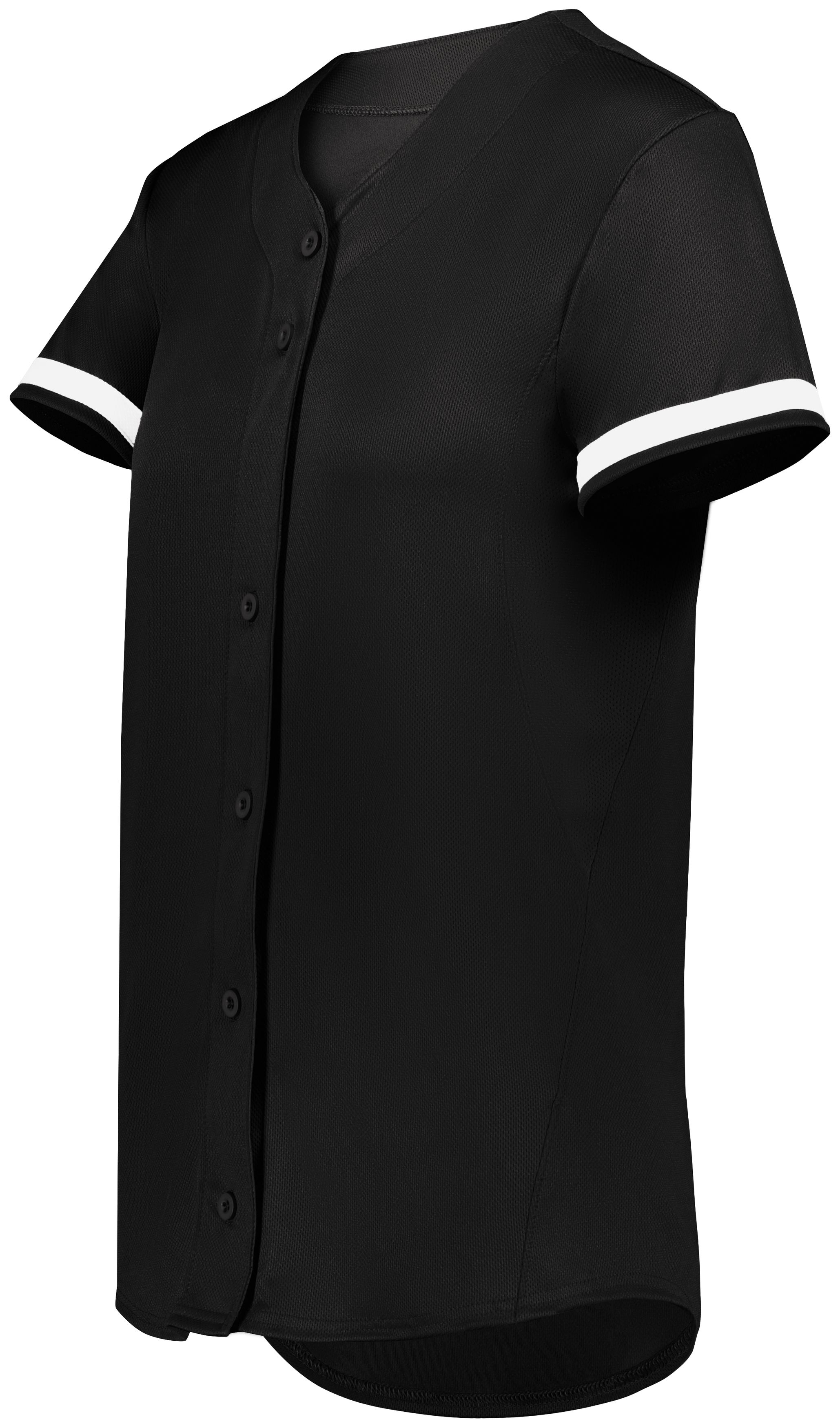 Girls Cutter+ Full Button Softball Jersey 6