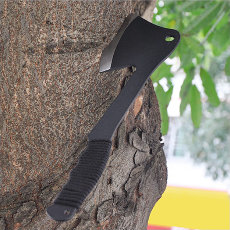 Multipurpose Camping Hatchet with Rope-Wrapped Handle 3