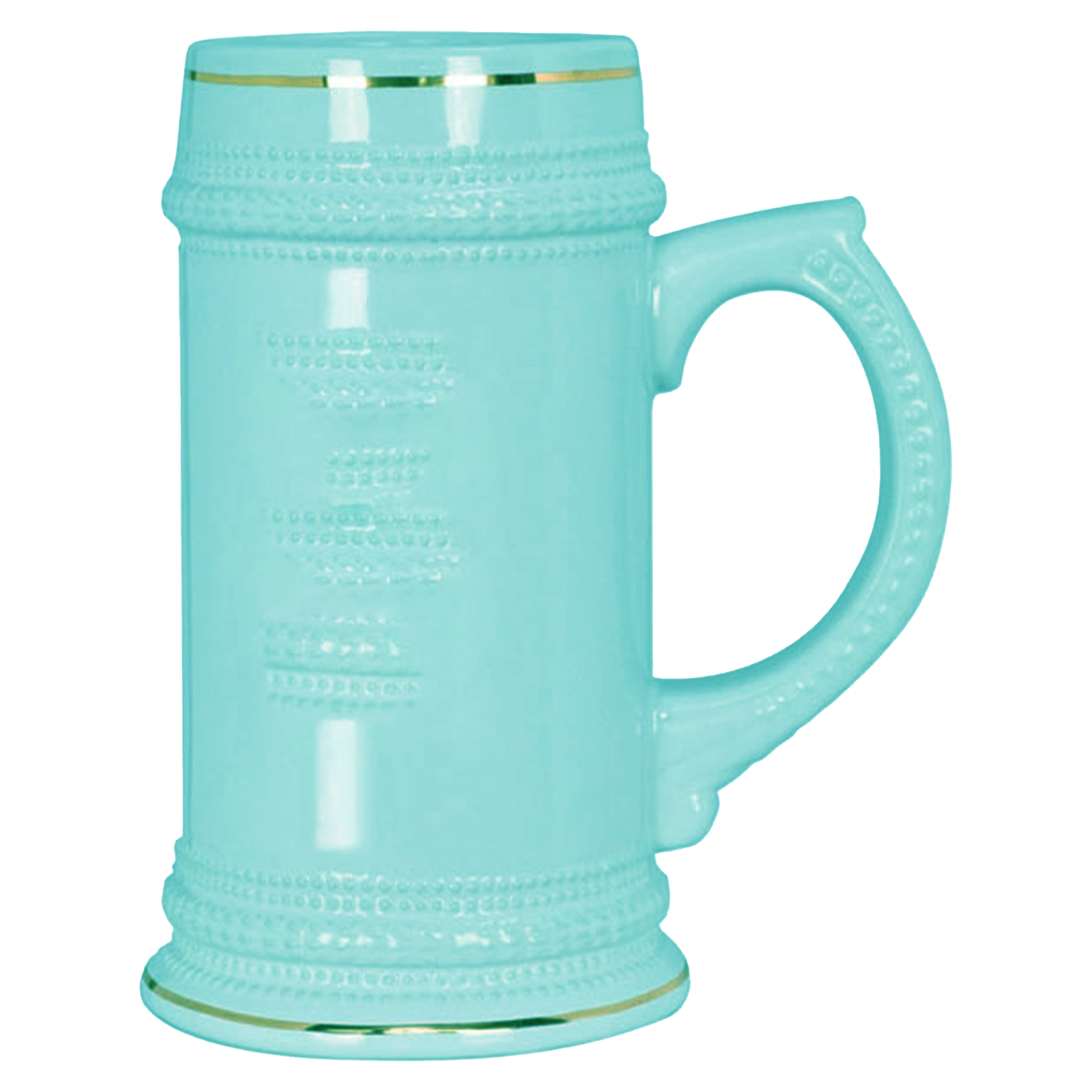 Ceramic Gold Luxury Beer Stein 4