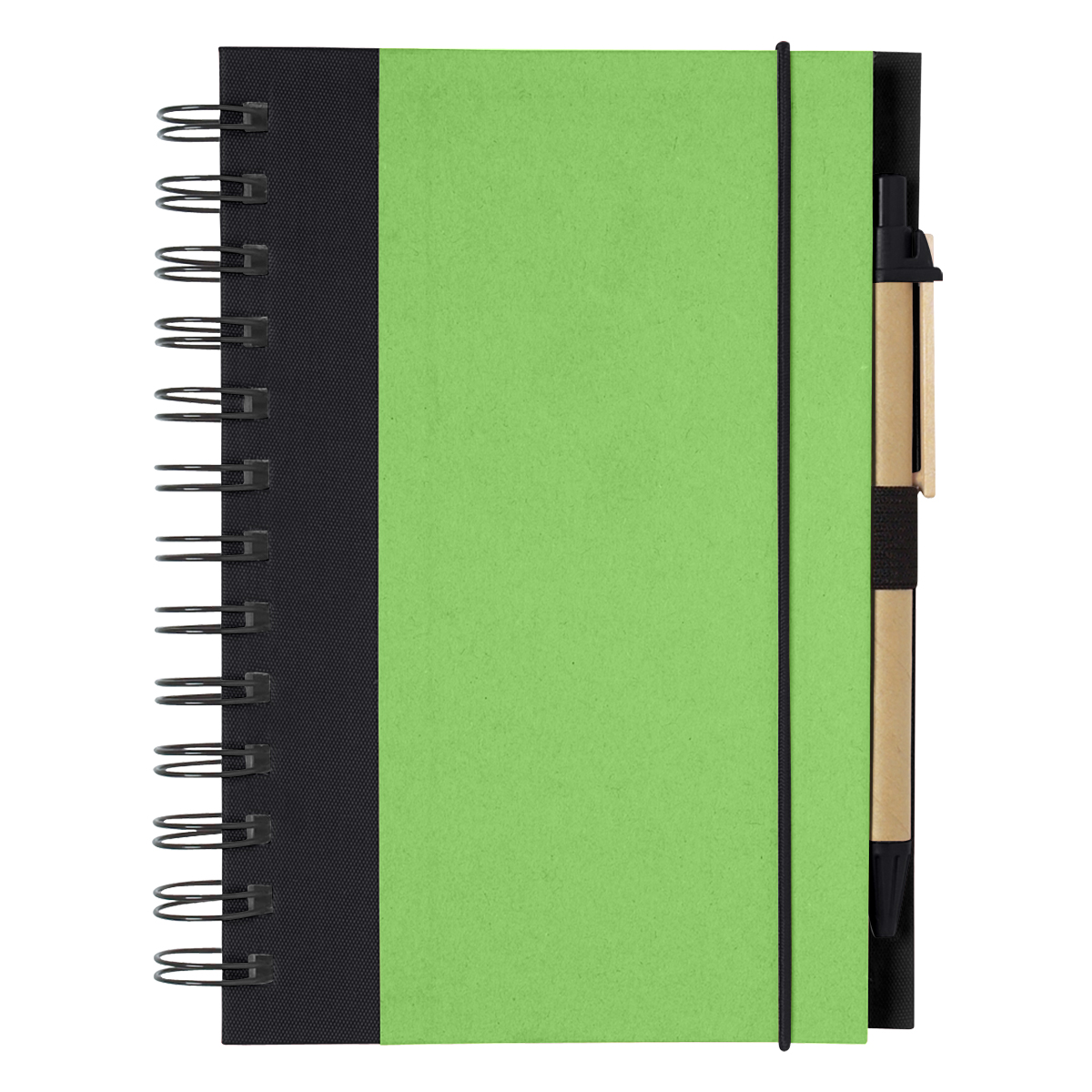 ECO-INSPIRED SPIRAL NOTEBOOK & PEN 15