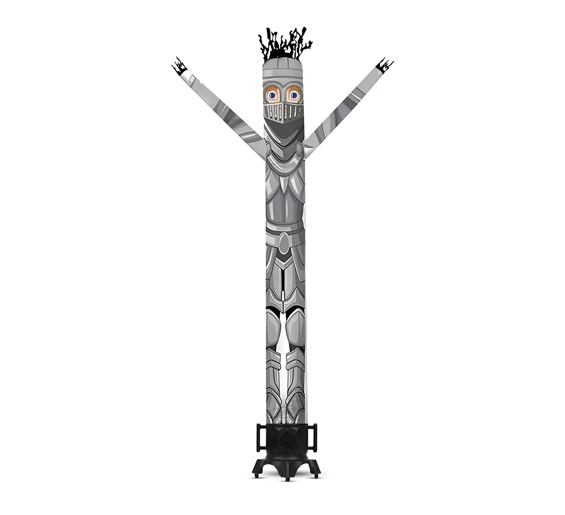 Knight Inflatable Tube Man Mascot with Blower 2