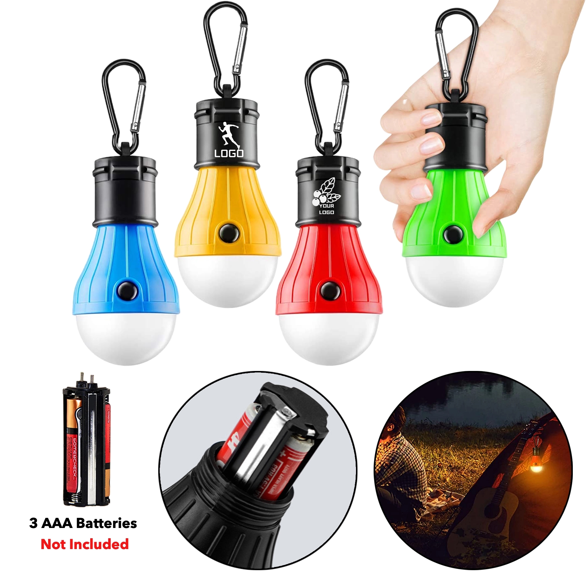 Portable Camping Tent Lantern Bulb 2