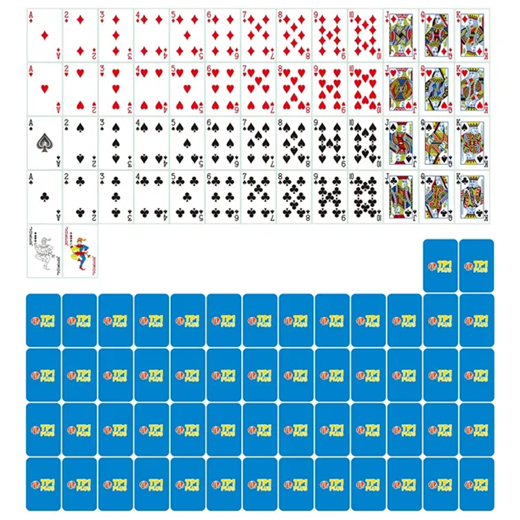 Completely Personalized Standard Poker Cards 1