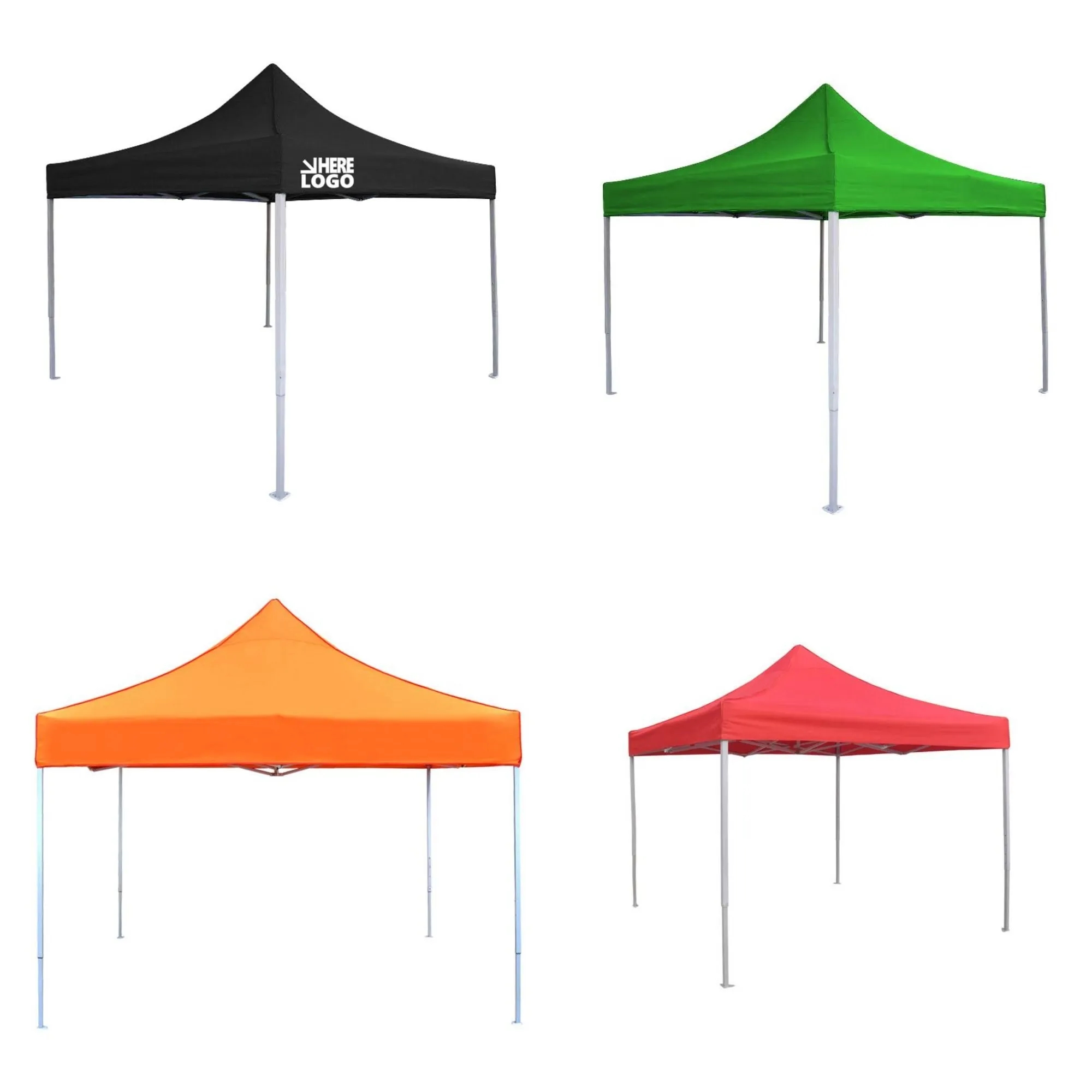 MOQ 1 Manual Bold Folding Sun Protection Rain Canopy 1