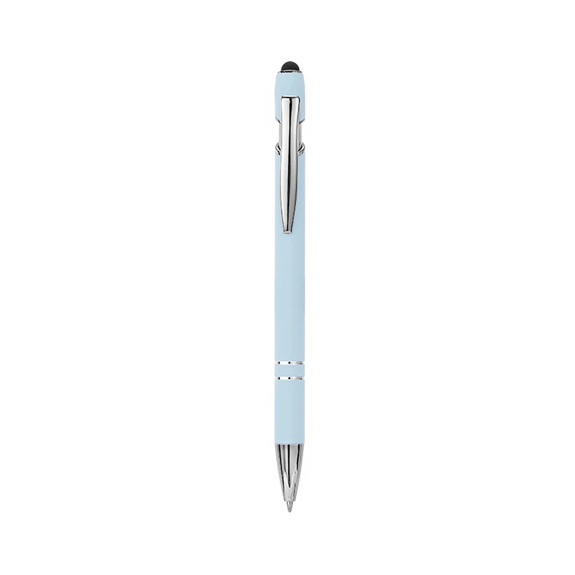 Colorful Metal Click Pen with Stylus and Twist Cap 6