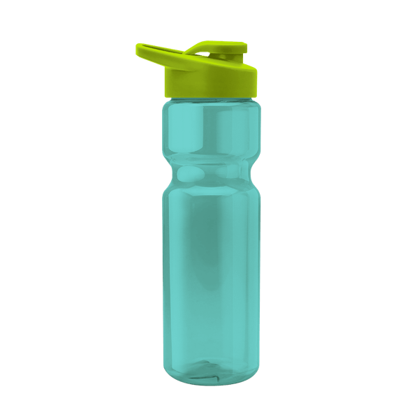 Blazer 28oz Transparent Bike Bottle w/Drink-thru Lid 2658
