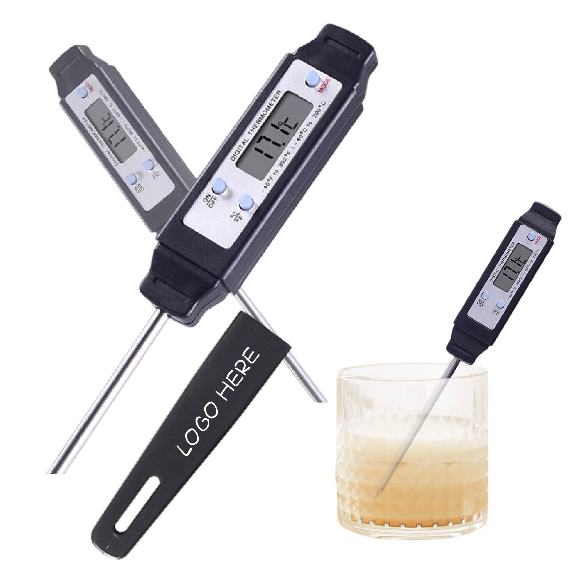 Electronic Meat Probe Thermometer 2