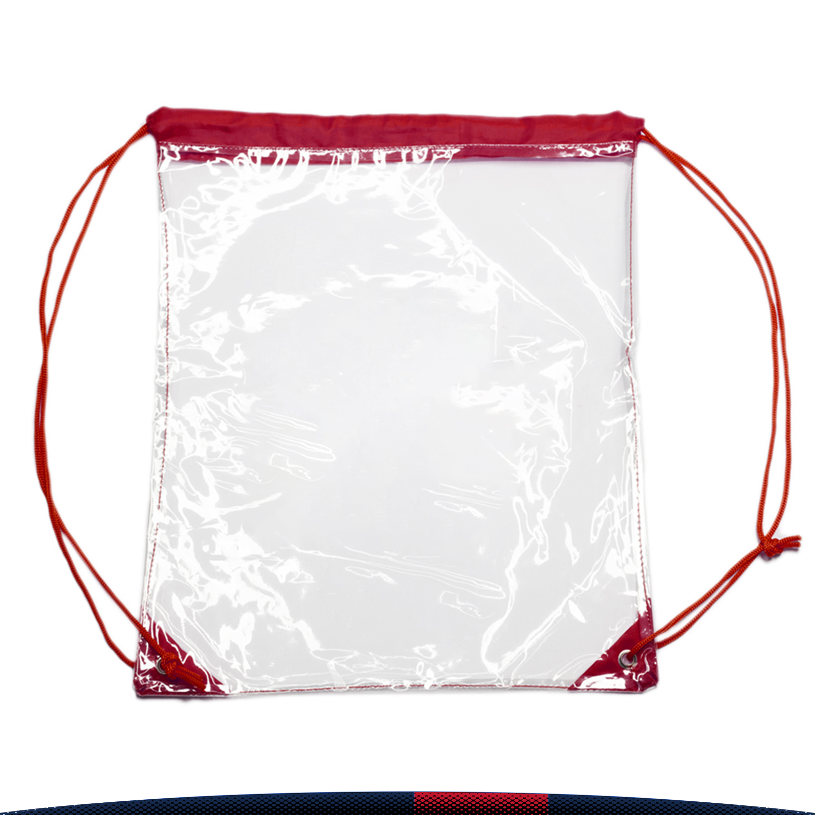 Clear Plastic Drawstring Backpacks 3