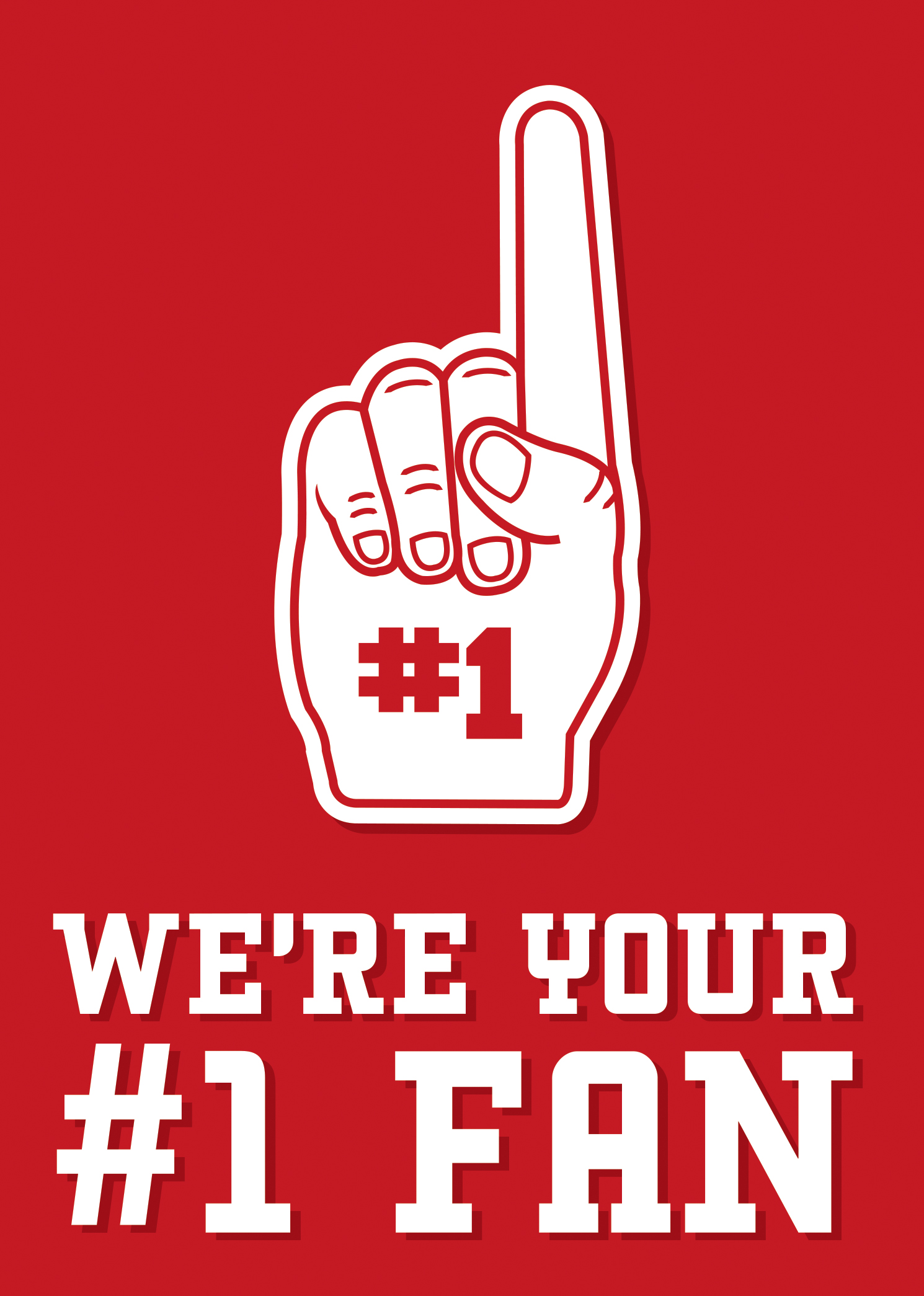 Your #1 Fan - Just Because Card 1