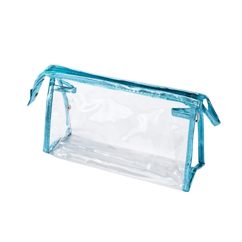 Clear PVC Clutch Bag with Zipper 6