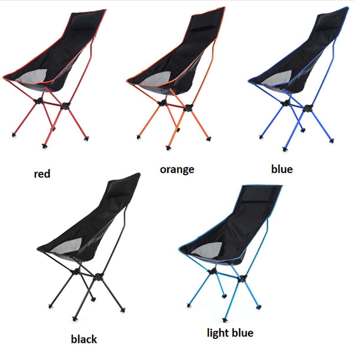 Ultralight Portable Compact Folding With High Back 1