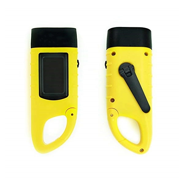 Hand Cranking Solar Powered Flashlight 16