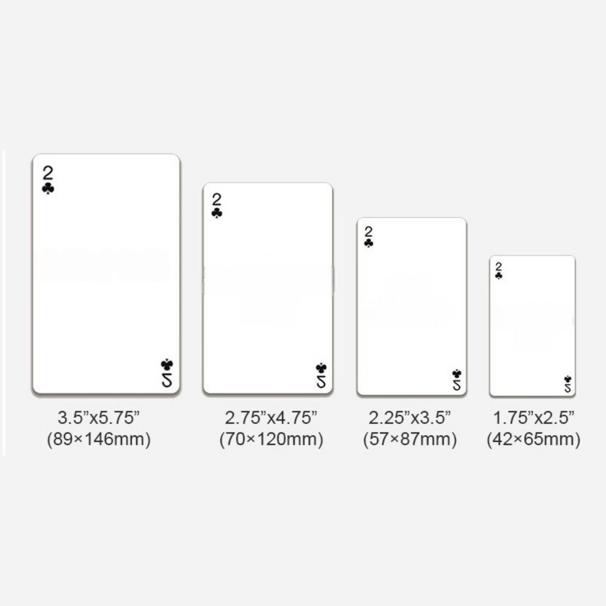 Fully Customized PVC Poker Cards 1
