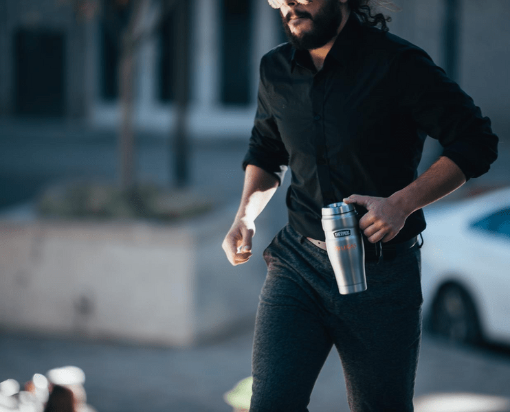 16 oz. Thermos® Stainless King™ Stainless Steel Travel Mug 13