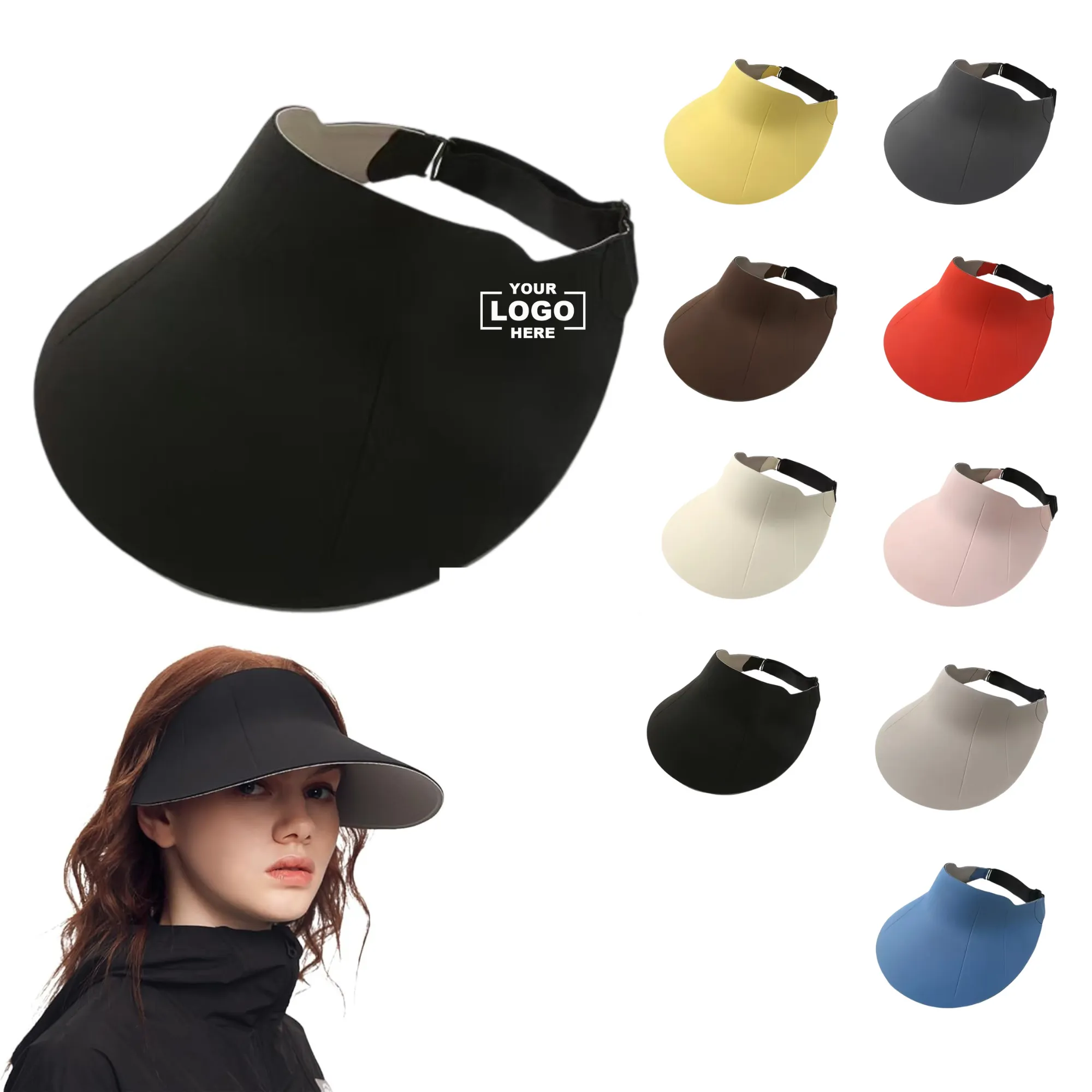 Outdoor Sunscreen Blank Top Sun Hat