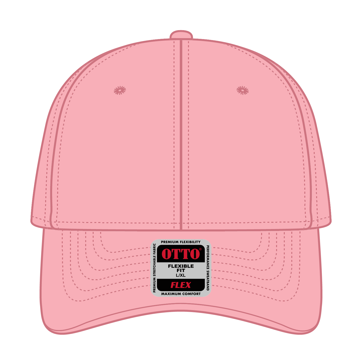 OTTO CAP® OTTO FLEX® Fitted 6 Panel Low Profile Baseball Cap 40