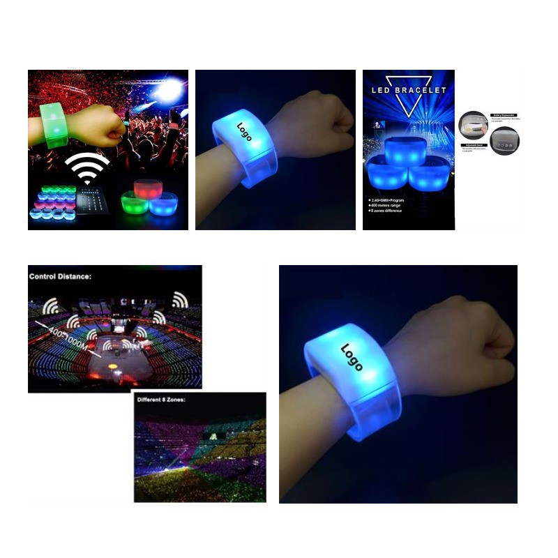 LED Glow Bracelets Light Up Party Concerts Wristband 1