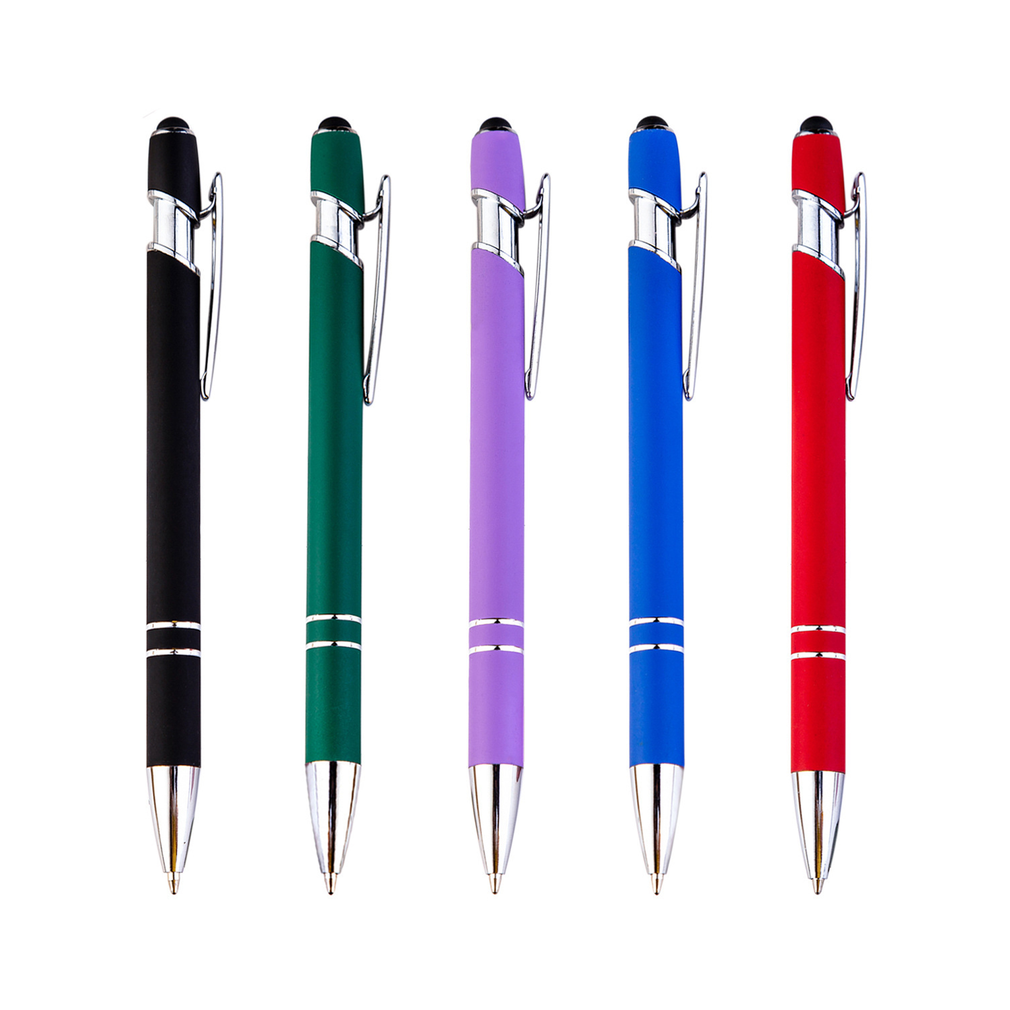 Metal Aluminum Rod Spray Glue Press Ballpoint Pen 4