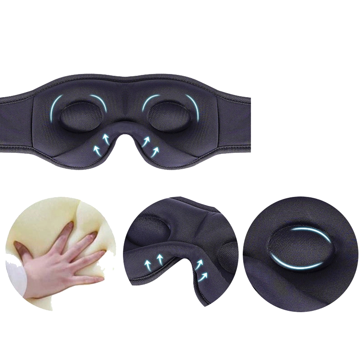 Wireless bluetooth sleep eye mask 4